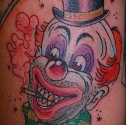 Bohóc tetoválás fotó 4442234423