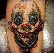 Bohóc tetoválás fotó 3332344423