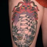 old school tetováló képek