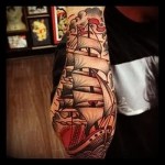 old school tetováló képek