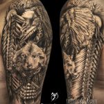 Zdjęcie tatuażu ludów rdzennych (Indian) 08.09.2020 №069 -Indyjski tatuaż-