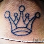 koronkowy tatuaż na szyi - wersja bufonowa dla dziewczynki