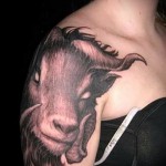 tetoválás Bak lányoknak - fotó példa 18122015 -ből # 4