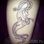 Bak tetoválás a lábán - fotó példa 18122015 -ből # 3