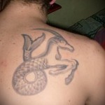 Bak tetoválás a hátán - fotó példa 18122015 -ből # 2