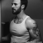 снимка на Chris Evans Tattoo от 19.12.2017 г. No 010 - Chris Evans Tattoo -