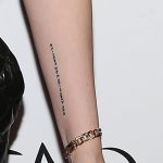 снимка Татуировка Кристен Стюарт от 09.02.2018 №008 - Татуировка Кристен Стюарт -