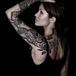 csipkeujjú tetoválás - fotó példa a kész tetoválásra 4