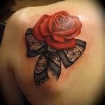 csipke íj tetoválás - fotó példa a kész tetoválásra 8