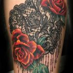 tetoválás minták csipke - fotó példa a kész tetoválásra 4