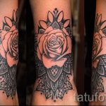 dentelle tatouage sur le poignet - példa fotó a tatouage fini 1