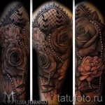 Hülsenspitze Tätowierung - Beispielfoto des fertigen Tätowierung 2