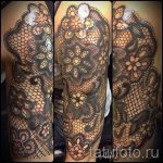 manchon tatouage dentelle - fényképes példa a tatouage fini -re 1