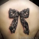 Spitze Tätowierung auf seinem Rücken - Foto Beispiel des fertigen Tätowierung 1