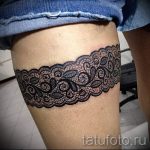 csipke tetoválás a lábán - fotó példa a kész tetoválásra 7