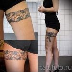 csipke tetoválás a lábán - fotó példa a kész tetoválásra 12