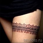 csipke tetoválás a lábán - fotó példa a kész tetoválásra 101