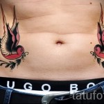 лястовична татуировка старо училище - Пример за снимка 1