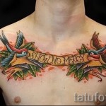 татуировка на лястовици старо училище - пример за снимка 8