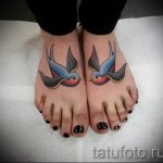 татуировка на лястовици старо училище - пример за снимка 11