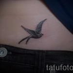 татуировка на малка лястовица - пример за снимка 4