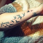 татуировка ято лястовици - пример за снимка 4