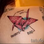 tatu-lebed-origami-foto-primer-gotovoj-tatuirovki-12129-tatufoto-ru