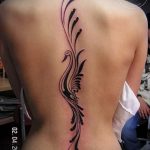 fekete-hattyú-tetoválás-egy példa-a-kész-tetoválás-2003-tatufoto-ru