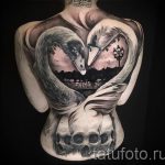 tatouage-deux-cygnes-photo-un-exemple-du-tatouage-fini-1020-tatufoto-ru