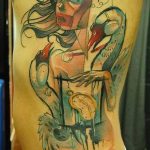 tatu-dva-lebedya-foto-primer-gotovoj-tatuirovki-10047-tatufoto-ru