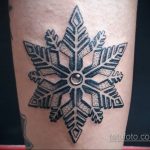Zdjęcie tatuażu ze śniegiem i lodem 17.08.2020 №220 -tatuaż na śniegu i lodzie-