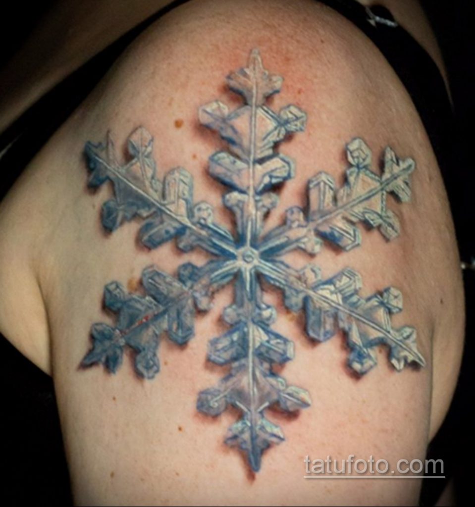 Zdjęcie tatuażu ze śniegiem i lodem 17.08.2020 №204 -tatuaż na śniegu i lodzie-