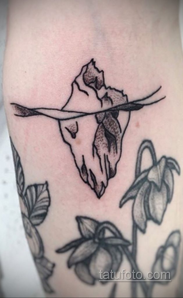 Zdjęcie tatuażu ze śniegiem i lodem 17.08.2020 №200 -tatuaż na śniegu i lodzie-