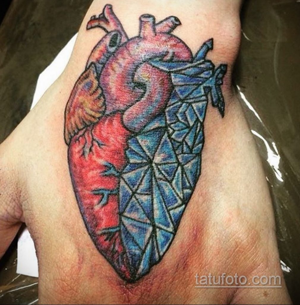 Zdjęcie tatuażu ze śniegiem i lodem 17.08.2020 №199 -tatuaż na śniegu i lodzie-