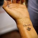 heraldisk liljetatovering - fotoeksempel på en tatovering fra 13072016 2