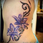 liljetatovering til piger - fotoeksempel på en tatovering fra 13072016 1