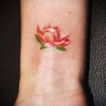 liljetatovering på håndled - fotoeksempel tatovering fra 13072016 2