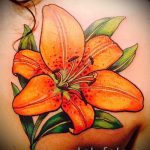 tiger lilje tatovering - fotoeksempel på en tatovering fra 13072016 1