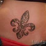 Héraldique tatouage lilje - Fotoeksempel du tatouage 13072016 1