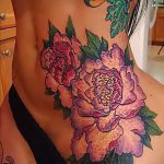 lily tatouage sur la hanche - eksempel foto du tatouage 13072016 1