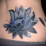 lily tatouage sur le bas du dos - eksempel foto du tatouage 13072016 3