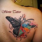 lily tatouage sur l'omoplate - Fotoeksempel du tatouage 13072016 1