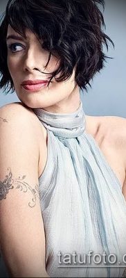 Снимка на татуировка на Лина Хидей (значение) - примерна рисунка - 002