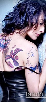 Снимка на татуировка на Лина Хидей (значение) - примерна рисунка - 004