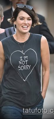 Снимка на татуировка на Лина Хидей (значение) - примерна рисунка - 012