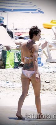 Снимка на татуировка на Лина Хидей (значение) - примерна рисунка - 015