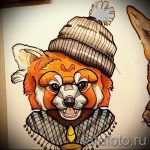 róka tetoválás színes vázlatok - lásd a képeket 2016.04.25