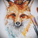 róka tetoválás minták a lábán - lásd a képeket 2016.04.25. 4