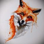 róka tetoválás minták a lábán - lásd a képeket 2016.04.25