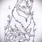 Fuchs Tätowierung auf der Hand skizziert - siehe Bilder 25.04-2.016 1